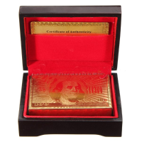 Best Quality Artistic Poker Wooden Box For Playing Cards Unique Gift