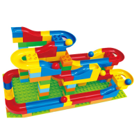 Big Size Track Building Block Educational Gift Fidget Toys 72pcs