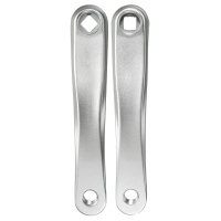 Bikight 1pc Silver 170mm Left Crank Arm Square /rhombus Hole For Mountain Bike