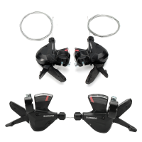 Bikight 3x8 Speed Shift Lever Shifter Bike Bicycle Parts For Shimano Acera Sl M310