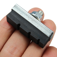 Bikight Bicycle Brake Pad Mtb Black Rubber Brake Holder Wear Resistance