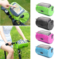 Bikight Waterproof Mtb Bicycle Front Bag Touch Screen For Phone Up To 5.5In Shoulder Bag
