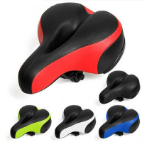 Bikight Wide Big Road Mountain Mtb Saddle Bike Bicycle Cycling Seat Soft Cushion