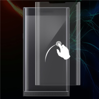 Black 3d Curved Full Tempered Glass Film Screen Protector For Blackberry Priv