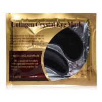 Black Collagen Eye Mask Squishy Anti Wrinkle Repair Moisturize Whitening Facial Skin Care