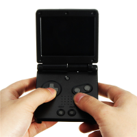 Black Full Housing Shell Case Cover Part For Nintendo Gba Sp Gameboy Advance Sp