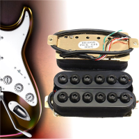 Black Open Humbucker Pickups For General Electric Guitar Bass
