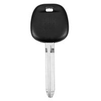Black Uncut Ignition 4d 67 Chip Car Key Case Transponder Replacement For Toyota