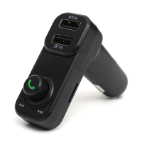 Bluetooth Wireless Handsfree Dual USB Auto Car FM Transmitter MP3 Player Charger