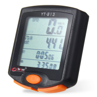 Bogeer Yt 813 Odometer Speedometer Waterproof Bicycle Stopwatch Bike Bicycle Cycling Computer Lcd
