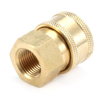 Brass Quick Connect Coupler Pressure Washer Pipe Thread Adapter