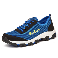 Breathable Mesh Lace Up Sport Running Athletic Shoes