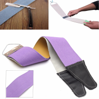 Brown Leather Double Layer Old Fashioned Razor Sharpening Strop