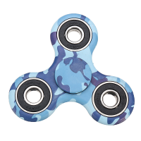 Camouflage Rotating Fidget Hand Spinner Adhd Autism Fingertips Fingers Gyro Reduce Stress