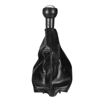 Car 5 Speed Leatherette Gear Gaitor Knob Shift Boot For Peugeot 207 307 406