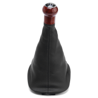 Car 5 Speed Shifter Gear Shift Knob Gaiter Boot Cover For Vw