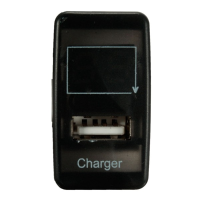 Car Chargers 2.1A Usb Port Dashboard Interface Voltmeter Phone For Toyota Vigo