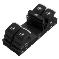 Car Chrome Switches Fit For Volkswagen Cc Tiguan Passat B6 Golf Mk5 Mk6 Jetta Mk5 Mk6