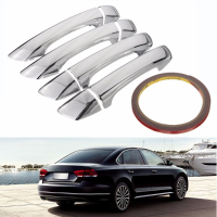 Car Door Handle Cover Trim Chrome Kit For Vw Passat B6 3c Cc 2006 2010 07 08 09