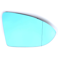 Car Door Wing Mirror Glass Tinted Blue Heated Right Side For Vw Golf 7 Gti Mk7 14 15
