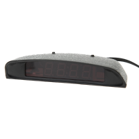 Car Electric Clock Vehicle Digital Timer Luminous Temperature Thermometer Voltmeter