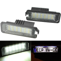 Car Error Free Led License Number Plate Light Lamp For Vw