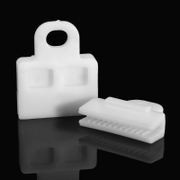 Car Front Window Door Glass Channel Clip White For Toyota Corolla Highlander