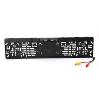 Car Hd 170 Degree 4 Led Reverse Rear View Backup Camera License Plate Parking Night