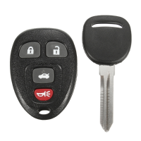 Car Keyless Entry Remote Fob Uncut Ignition Transponder Chip Key For Chevrolet