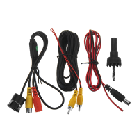 Car Rear View Reversing Universal Drilling 18.5Mm Backup Camera With Led Light Waterproof
