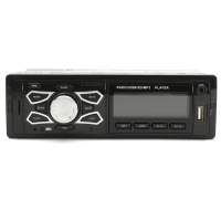 Car Stereo Audio 1 Din In Dash Fm Aux Input Receiver Sd Usb Mp3 Radio With Bluetooth Function