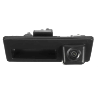 Car Trunk Handle Ccd Rear View Backup Parking Camera For Audi