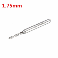 Carbide Tungsten Steel 1.75Mm Micro Pcb Drill Bit Length 38mm For Engraving Machine