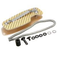 Carbon Fiber Lightweight Pocket Keychain Diy Key Clip Storage Edc Tool