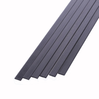 Carbon Fiber Strips Carbon Fiber Flap Bar 1mm X 5mm X 200mm For Rc Model