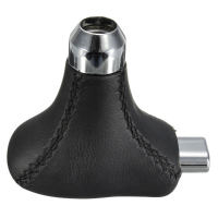 Carbon Steel+pu Gear Stick Lever Knob Shifter For Automatic Transmission Car