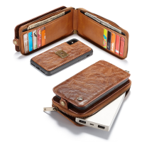 Caseme Magnetic Removable Wallet Pocket Card Slots Case For Iphone X