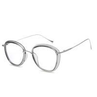 Cass Bojue®tr90 Retro Glasses Frame Flat Mirror Myopia Hyperopia Amblyopia Presbyopia Lens Rim