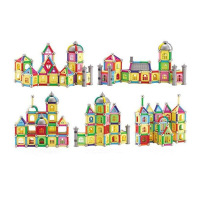 Castle Car Building Blocks For Building Magnetic Castle Blocks Toy 75pcs
