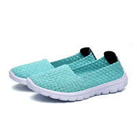 Casual Hand Made Knitted Round Toe Health Shoes For Women