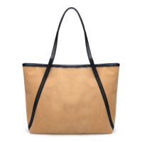 Casual Women Large Shoulder Bag Simple Velvet Handbag