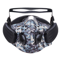 Cdc N95 Wearable Pm2.5 Music Anti Haze Call Mask With Bluetooth Function Antibacterial