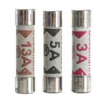 Ceramic Domestic Fuse 6x25mm For British Household Mains Plug