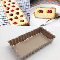 Champagne Non Stick Drop Bottom Cake Pan Mold Mini Pie Pan Mold Mould