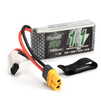 Charsoon 11.1V 1100mah 25c 3s Lipo Battery Xt60 Plug With Strap