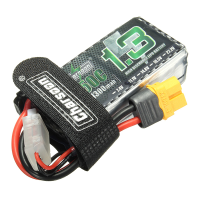 Charsoon 11.1V 1300mah 50c 3s Lipo Battery Xt60 Plug With Strap