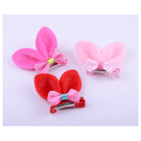 Children Girls Rabbit Ear Bowknot Hairband Hair Accessories