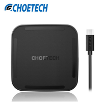 Choetech 10w Usb Type C Fast Wireless Charger Pad With Free Usb C Cable