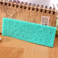 Christmas Bells Lace Cake Mold Silicone Fondant Cake Decorating Mould