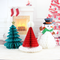 Christmas Diy Decorations Tree Hat Snowman Comb Ball Party Christmas Pendant & Drop Ornaments Supplies